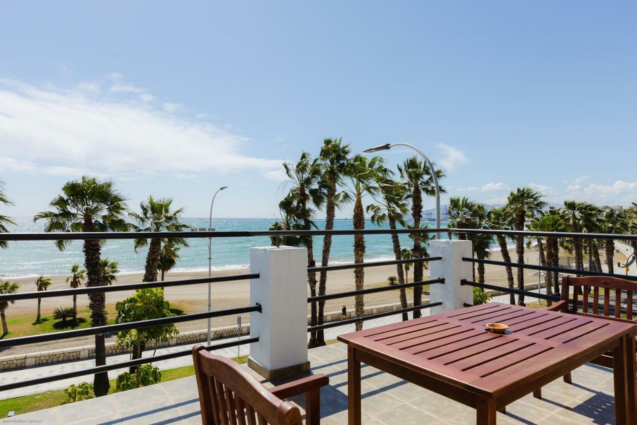 Loft Con Gran Terraza En Primera Linea De Playa Malaga Zewnętrze zdjęcie